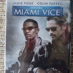 BRAND NEW!!! JAMIE FOXX AND COLIN FARRELL. MIAMI VICE DVD MOVIE.
